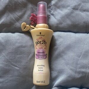 NEW & RARE Schwarzkopf göt2b Smoothing Lustre Lotion with collectible charms